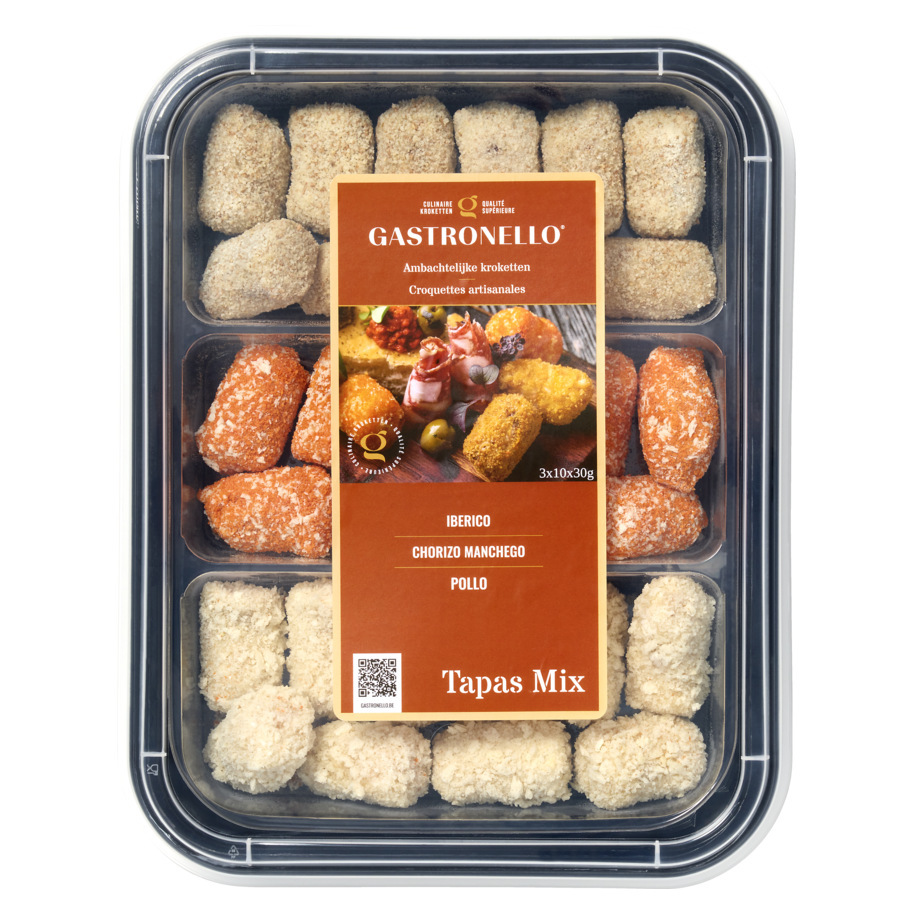 Croquettes artisanales - Tapas Mix  * | Croquettes de 30 g | 3 goûts