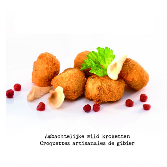 Croquettes artisanales - Gibier  * | Croquettes de 65 g | Par 12 p