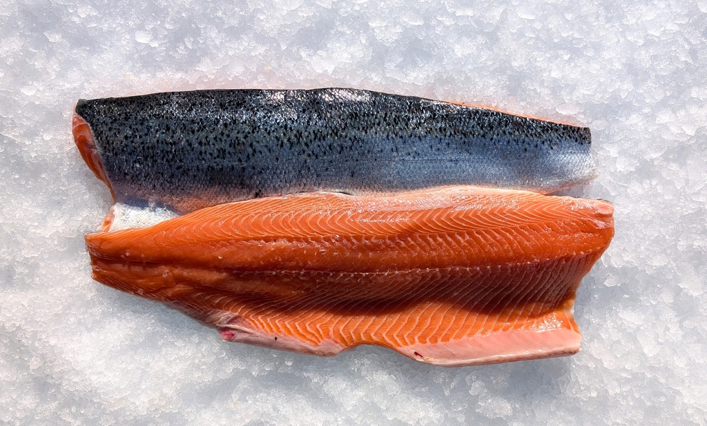 Saumon | Filet avec peau | 3/4 k brut