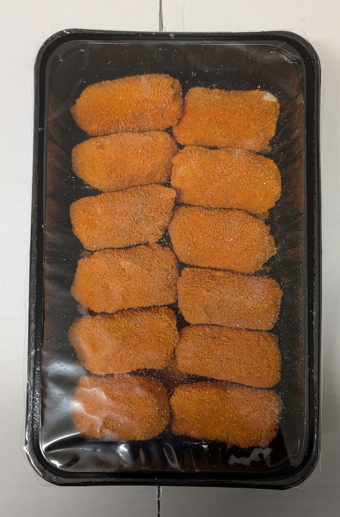 Croquettes artisanales -  Mer du Nord (crevettes grises, cabillaud, et moules) * | Croquettes de 65 g | Par 12 p