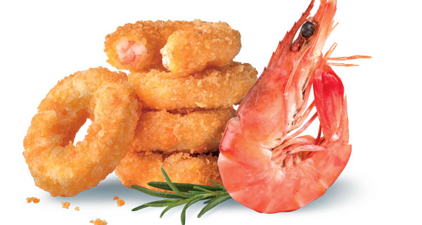 Snacks * | Crevettes - Scampis | Anneau de scampis romana (32pcs)