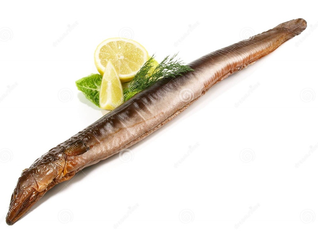 Anguille fumée | Eau de mer - Entière | Par défaut