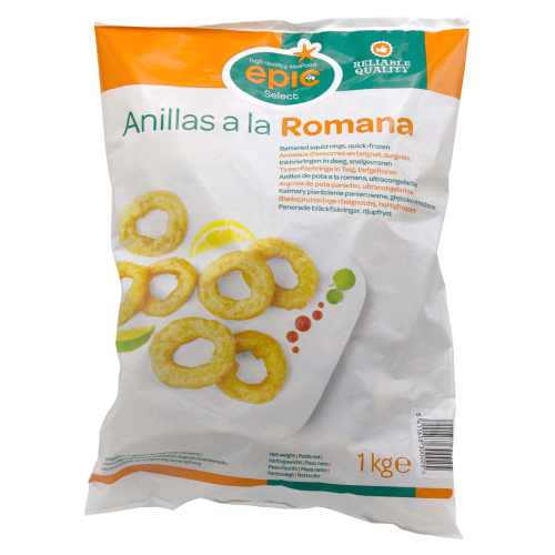 Calamar * | Anneau romana | 40 % chair - 60% pâte