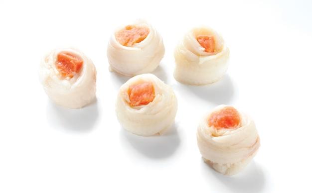 Sole limande * | Médaillons avec saumon | 40/60 g