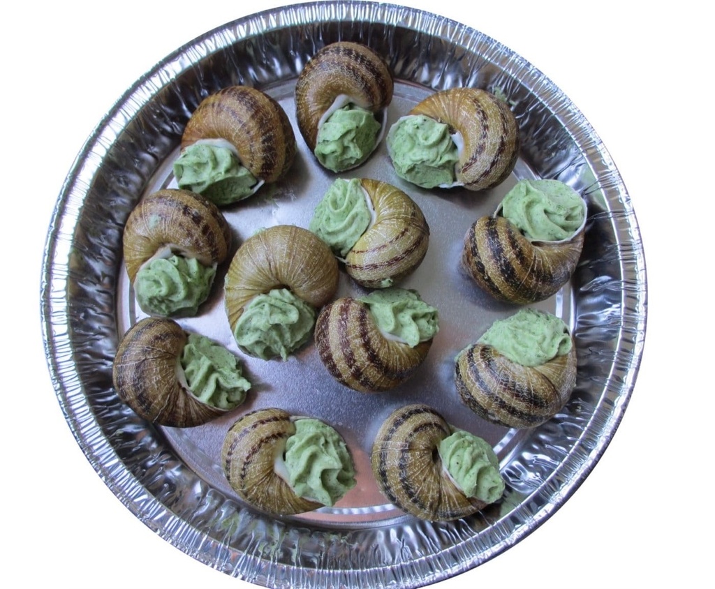 Escargot * | Beurre à l' Ail | Gros n°8 - Assiette/10pces