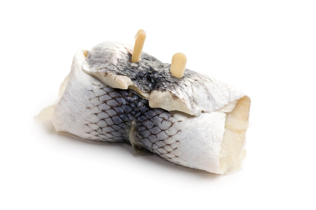 Hareng mariné | Rollmops (Vinaigre, oignons) | 50 pce (120g/pce) /9kg