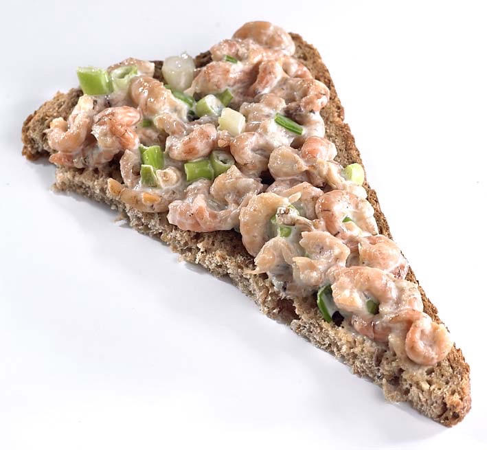 Salade préparée | Scampis et ail | Par défaut