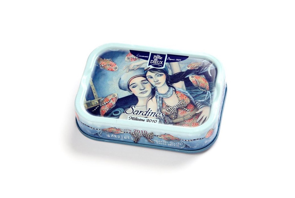 Perle des Dieux - Sardines | Millésimées - à l'Huile Olive Extra Vierge | 2019 - COSSAIS